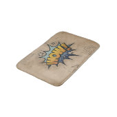 WOW!  stripboek Steampunk Pop Badmat (Gekanteld)