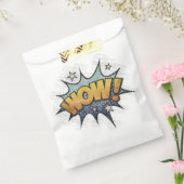 WOW!  stripboek Steampunk Pop Bedankzakje (Gezegeld)