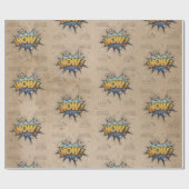 WOW! stripboek Steampunk Pop Cadeaupapier (Vlak)