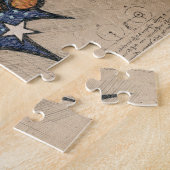 WOW!  stripboek Steampunk Pop Legpuzzel (Zijkant)