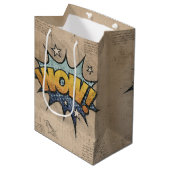 WOW!  stripboek Steampunk Pop Medium Cadeauzakje (Voorkant Gekanteld)