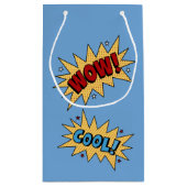 WOW STRIPSTIJL LEUK KINDER PARTIJ BLAUW CADEAU KLEIN CADEAUZAKJE (Achterkant)