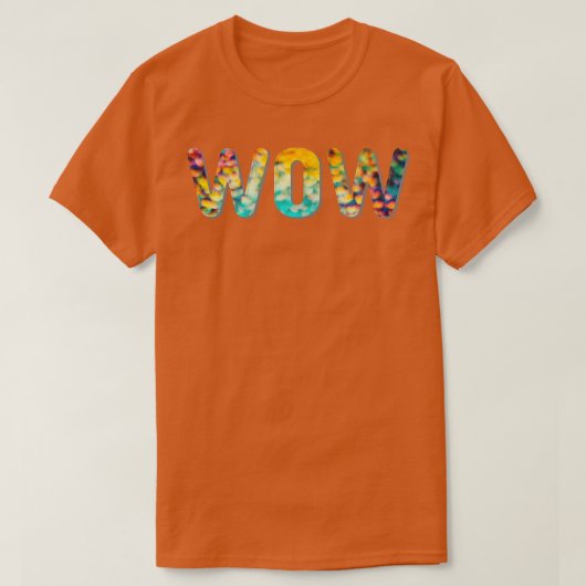 WOW T-SHIRT (Design voorkant)