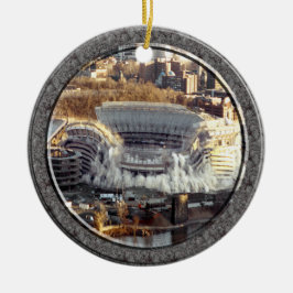 WOW Three Rivers Stadium-Ornament-2 zijdig Keramisch Ornament