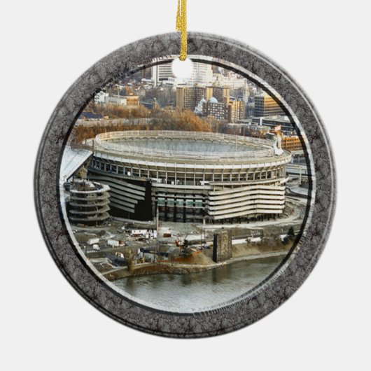 WOW Three Rivers Stadium-Ornament-2 zijdig Keramisch Ornament (Achterkant)