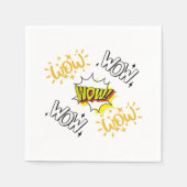 Wow Vrij-dag t-shirt Essential Servet (Voorkant)