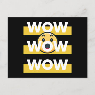 wow vrije dag Klassiek Briefkaart