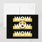 wow vrije dag Klassiek Briefkaart (Voorkant / Achterkant)