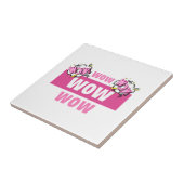 wow vrije dag Klassiek Tegeltje (Zijkant)