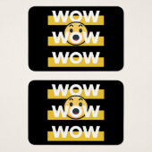 wow vrije dag Klassiek Visitekaartje (Voorkant /achterkant)