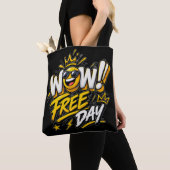 Wow vrije dag tote bag (Dichtbij)