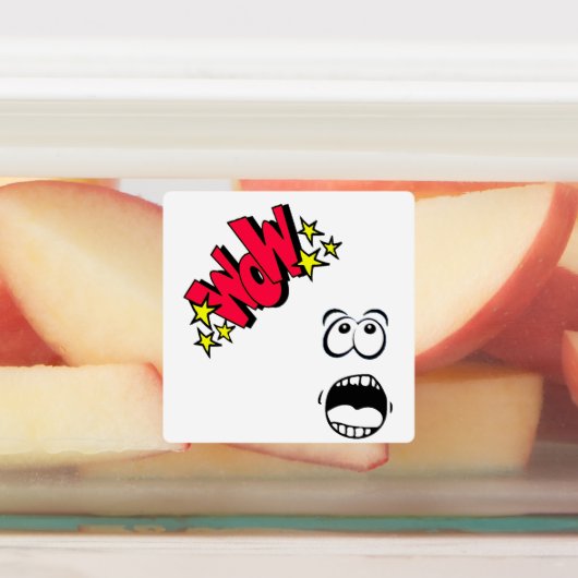 wow waleed labels (Aangebracht)