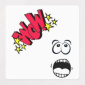 wow waleed labels (Design 1)