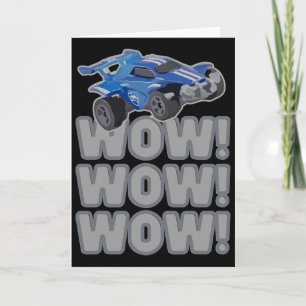 Wow! Wow! Wow! Rocket Voetbal Game Kaart