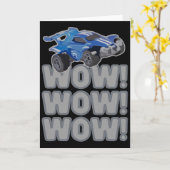 Wow! Wow! Wow! Rocket Voetbal Game Kaart (Gele Bloem)