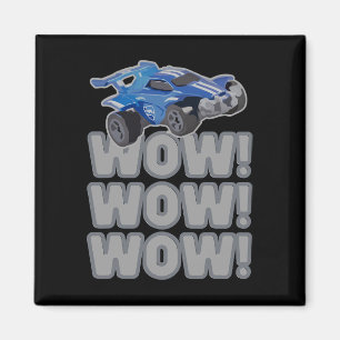 Wow! Wow! Wow! Rocket Voetbalspel Magneet