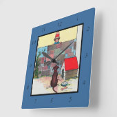 Wow-wow-wow! Wiens hond bent u? kinderrijmpje Vierkante Klok (Hoek)