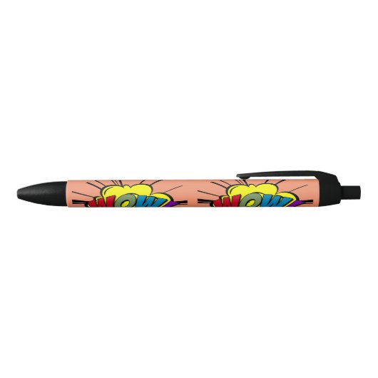 WOW! ZWARTE INKT PEN (Bovenkant)