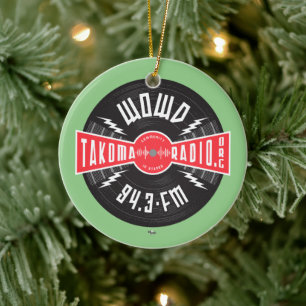 WOWD Bangham Logo Keramisch Ornament