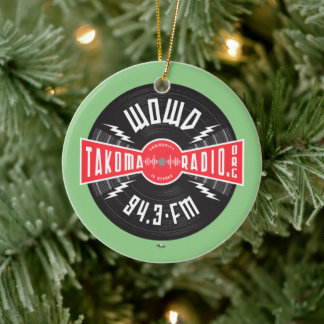 WOWD Bangham Logo Keramisch Ornament