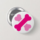 WOWO_006_Roze_K Ronde Button 5,7 Cm (Voorkant /achterkant)