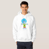 "Wowo" Basis Sweatshirt met Kap (Voorkant volledig)