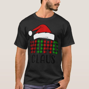 Wowo Claus Kerstmis Grandma Gift T-shirt