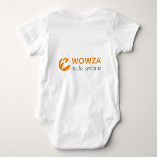 Wowza Ninja Baby Bodysuit (Achterkant)