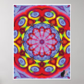 Wowzer Kinetic Collage Kaleidoscope Poster (Voorkant)