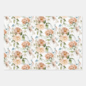 WP | 1600s Nederlandse Stilleven Bloemenkunst, 19x Inpakpapier Vel (Voorkant 2)