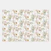 WP | 1600s Nederlandse Stilleven Bloemenkunst, 19x Inpakpapier Vel (Voorkant)