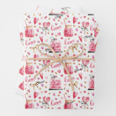 WP | 1 Naam Top Blad 3 Valentijnse Wrapping Paper (In situ)