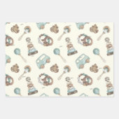 WP Boho | Namen op (2)  speelgoed Inpakpapier Vel (Voorkant 2)