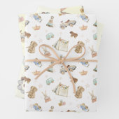 WP Boho | Namen op (2)  speelgoed Inpakpapier Vel (In situ)