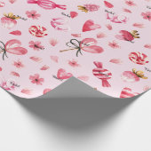 WP | Naam, Snoep & Harten 30-in door 6ft Valentijn Cadeaupapier (Hoek)