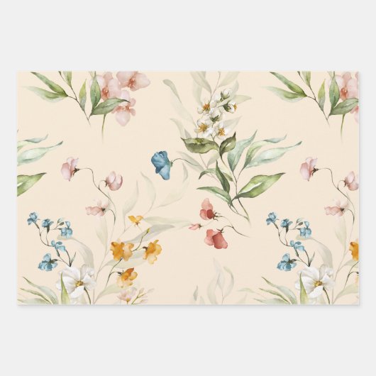 WP | Nederlands Stilleven Grote Bloem 19x29 (3) Inpakpapier Vel (Voorkant 3)