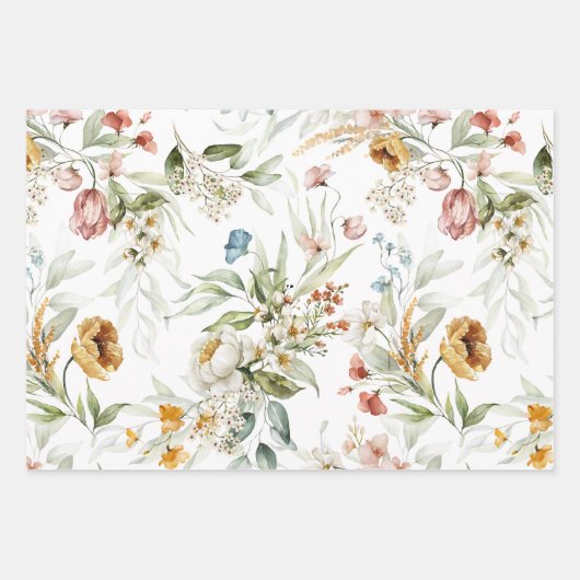 WP | Nederlands Stilleven Grote Bloem 19x29 (3) Inpakpapier Vel (Voorkant)