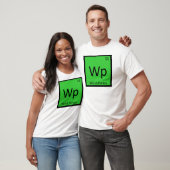 Wp - Welshe Pony Chemie Element Paard T-shirt (Unisex)