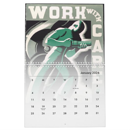 WPA 2019-veiligheidkalender Kalender (Jan 2026)