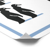 WPA 6+8-pinguïns! Poster (Hoek)