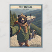 WPA Alabama Cheaha Mountain Briefkaart (Voorkant)