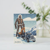 WPA Alaskaanse Briefkaart (Staand voorkant)