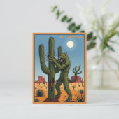 WPA Arizona De Cactuskat Briefkaart (Staand voorkant)