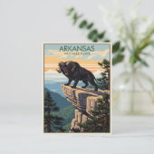 WPA Arkansas Whitaker Point Briefkaart (Staand voorkant)