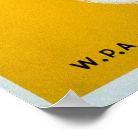 WPA Athletics Basketball Baseball Poster (Hoek)