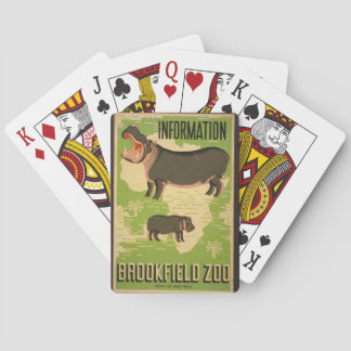 " WPA Brookfield Poster" Pokerkaarten