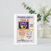 WPA Federal Theater Project Hollywood Play Briefkaart (Staand voorkant)