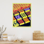  WPA-fruitwinkel Poster (Keuken)