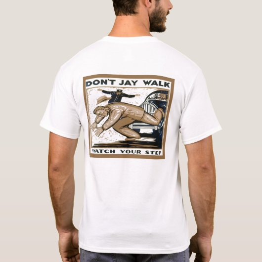  WPA Jaywalk T Shirt (Achterkant)
