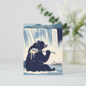 WPA Kunst Niagara Falls Briefkaart (Staand voorkant)